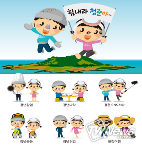 제주도, 청년 캐릭터 공모전 수상자 선정