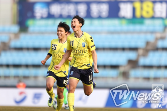 전주대, 1, 2학년 대학축구대회 첫 우승