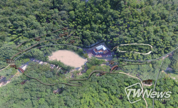 ‘치유의 숲’에서 치유 받고, 지역 특산물도 사고