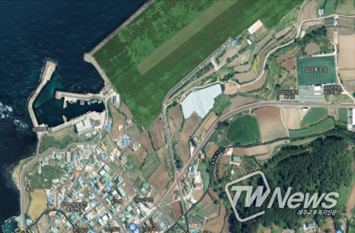 제주시, 삼양1동 도시계획도로(중로3-1-21호선) 개설사업 추진