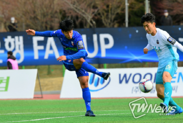 2021년 FA컵 1라운드 경기 모습