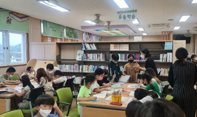풍천초, 7월 반짝 독서