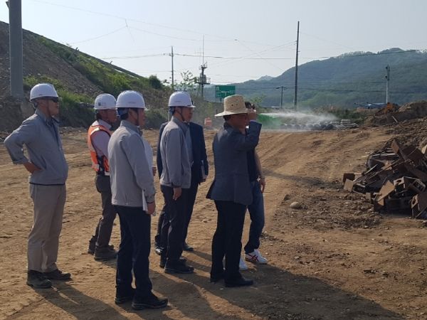 철원군, 우기철 대비 재해복구 사업장 특별점검