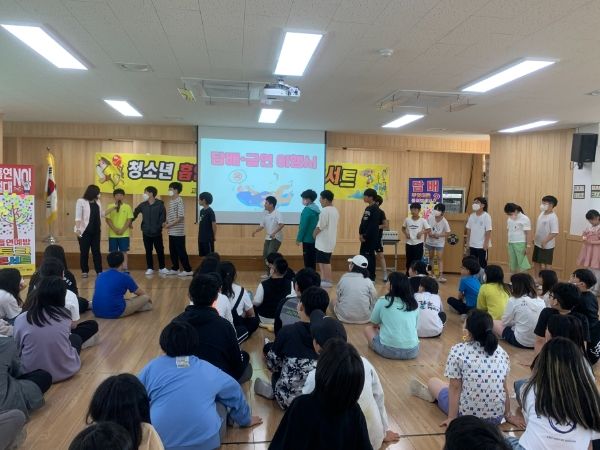 울진군, 흡연예방토크쇼‘나·바·시’운영