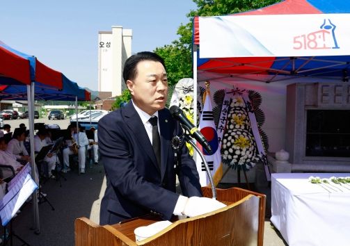 화순군 5․18민중항쟁 43주년 기념행사, ‘5월의 정신’ 되새기다