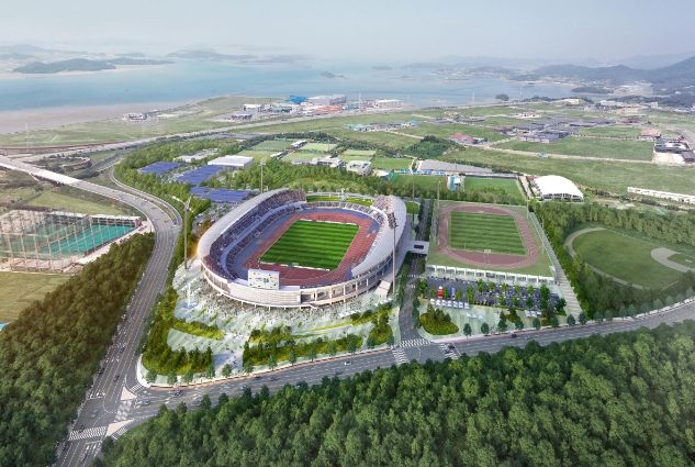 전국체전 주경기장 조감도