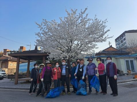 김천시 지좌동 마잠마을, '청결한 마을 가꾸기』 두 팔 걷어