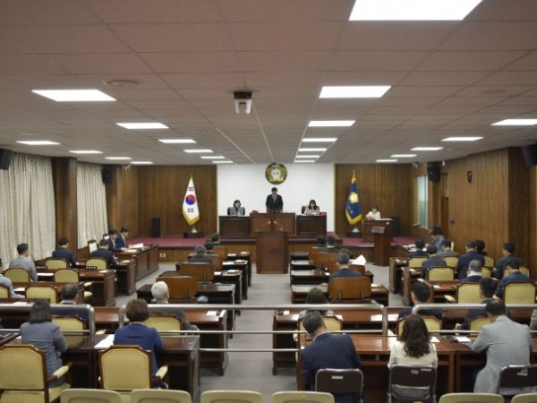 제331회 동해시의회 임시회 의사일정 마무리