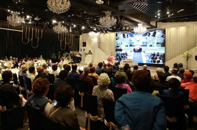 정자1동 경로잔치