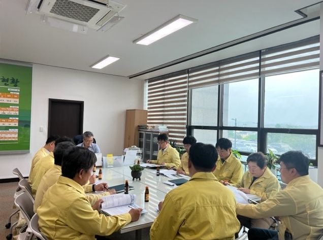 지난 5월18일 열린 집중안전점검 추진상황 보고회