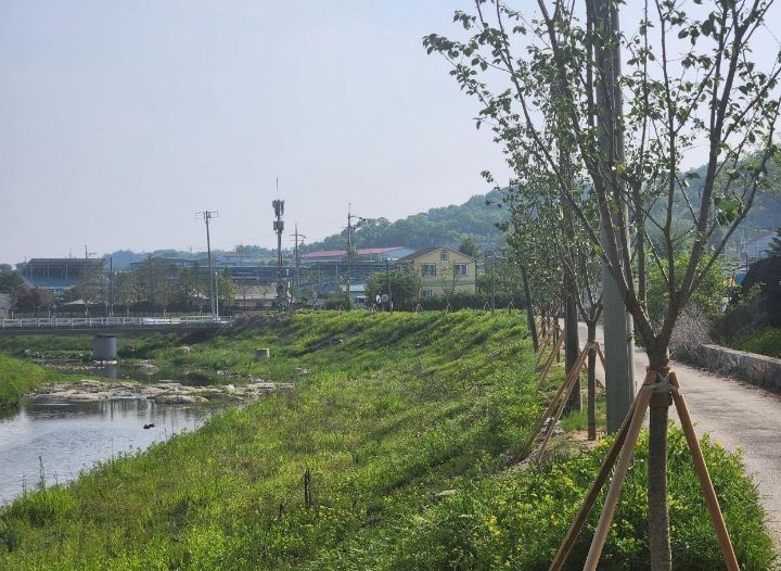 동두천시, 상패동에 선형공원 조성 완료