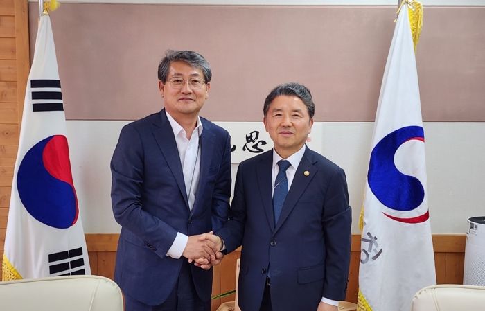 김순호 구례군수, 남성현 산림청장 만나 국비 지원 건의