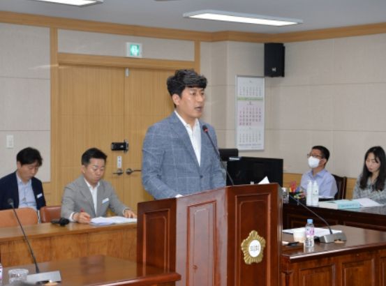 광양시의회 최대원 의원, 화재 대피용 방연마스크 비치 및 지원에 관한 조례안 발의