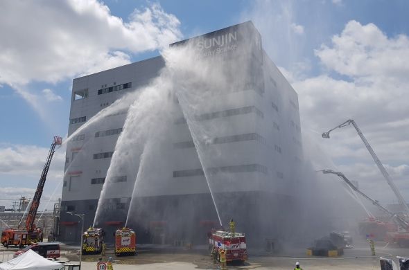 충남소방, 긴급구조종합훈련 실시
