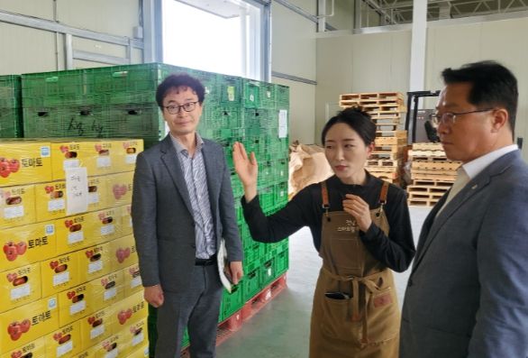 고흥스마트팜 혁신밸리 현장점검