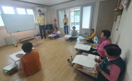 거창 가조면, 폭염 사전대비 무더위쉼터 현장점검 추진