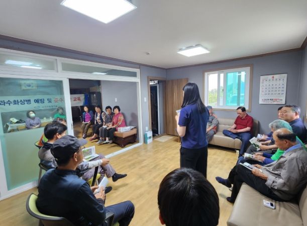 이천시, 배 밀집 재배지 화상병 방제교육