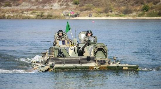 제11기동삳나 도하훈련