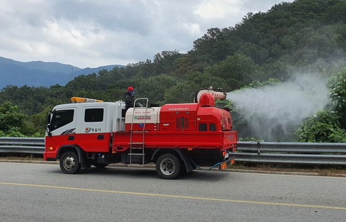 정읍시 농업기술센터, 돌발해충 공동방제 지도 적극 나서