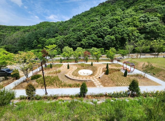 안성시, 서운산 자연휴양림 내 '숲속힐링정원' 조성완료