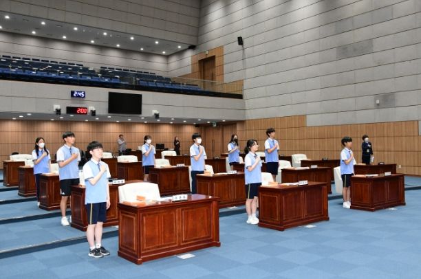 제79회 학생 모의의회 개최