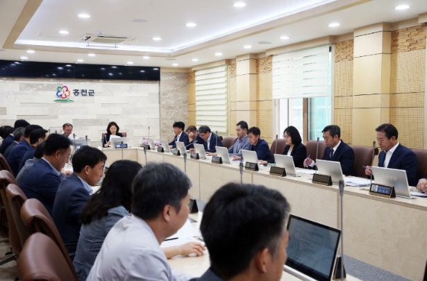 홍천군, 24년 정부예산확보 추진상황 보고회