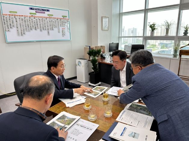 행안부 면담 및 건의 사진