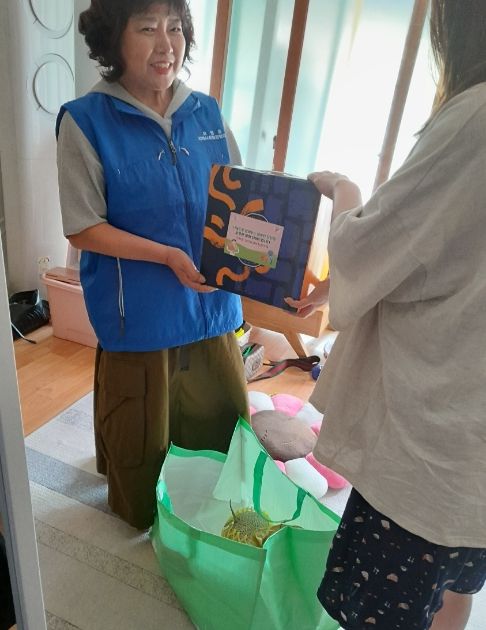 용인특례시 처인구 모현읍 지역사회보장협의체가 진행한 행복나눔 프로젝트 현장