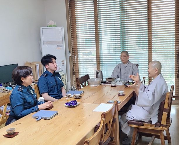 대전서부경찰서, ‘부처님 오신 날’ 대비 범죄예방 활동 강화