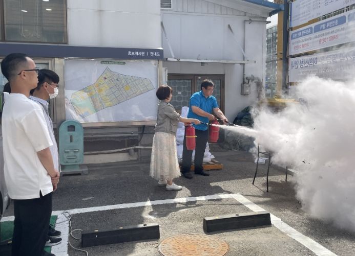 수원시 장안구 정자2동 행정복지센터, ‘공공기관 자체 소방 훈련’ 진행