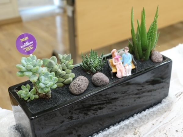 아이원 프로그램운영 사진(작은정원만들기)