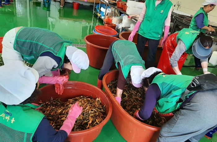 함평군 새마을부녀회, 소외계층에 사랑의 밑반찬 전달