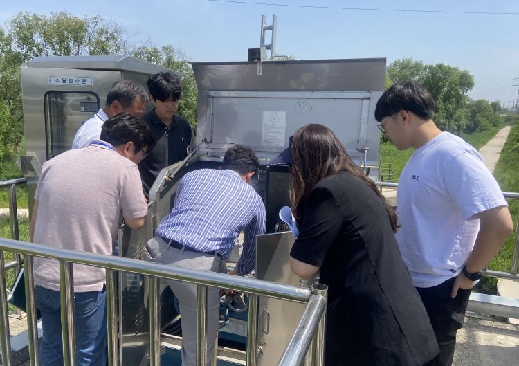 평택시, 우기철 대비 하천 시설물 안전 점검