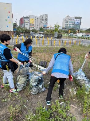 바르게살기운동 평택시 동삭동위원회, 관내 환경정화 활동 펼쳐