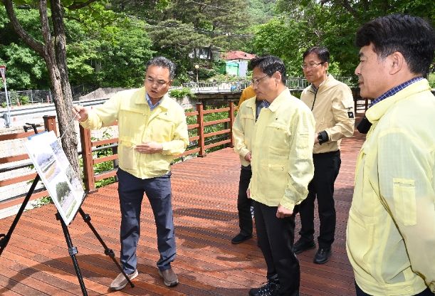 포천 백운계곡 현장점검