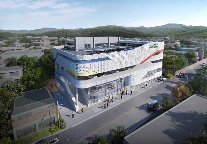 괴산허브센터 조감도