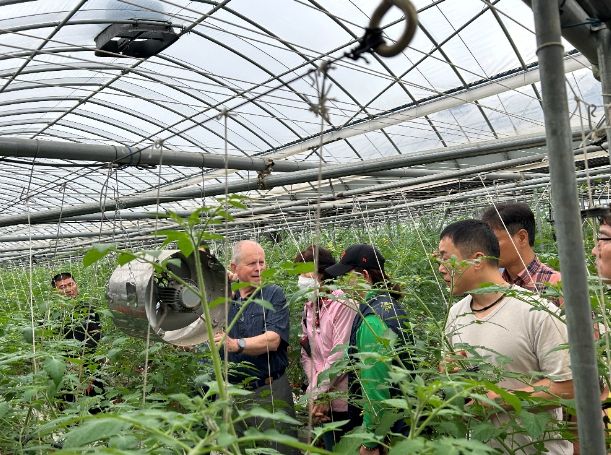 ATEC 해외전문가 초청 시설채소 작물 재배 교육