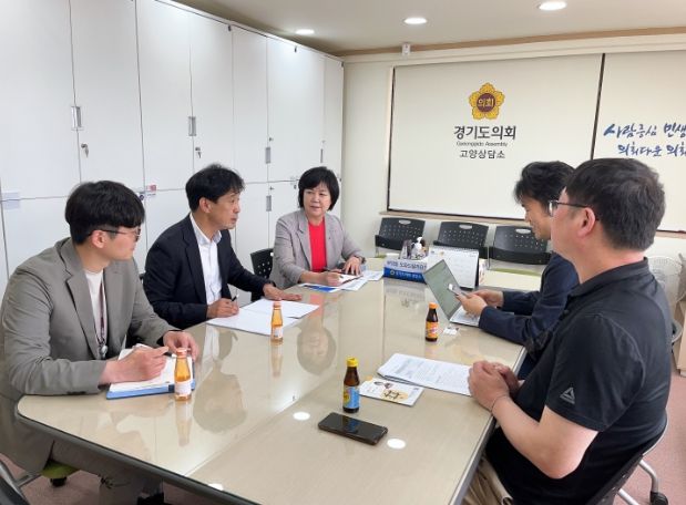 심홍순 의원, 안성 신나는 학교 지원 위한 정담회 개최