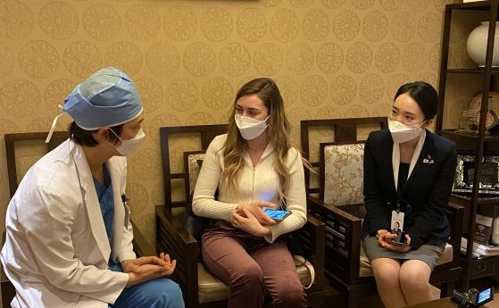 인플루언서 강남의료관광 영상 촬영