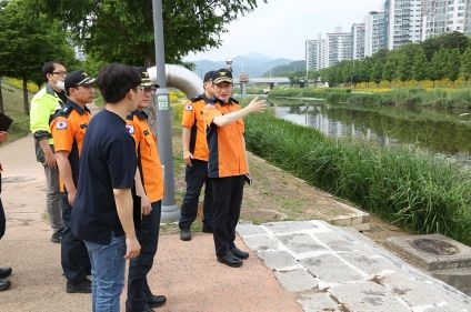 대구소방, 태풍·집중호우 대비 인명피해 우려지역 현장 점검