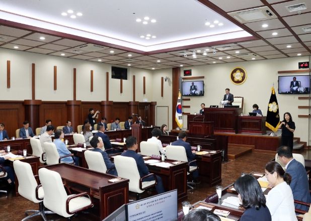 광명시의회, 제1차 정례회 제2차 본회의 개회