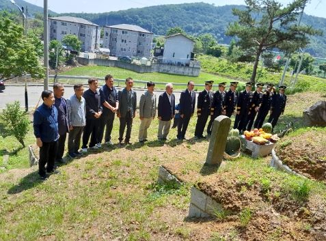 합천군 재향경우회, 순국경찰관 추모행사 가져