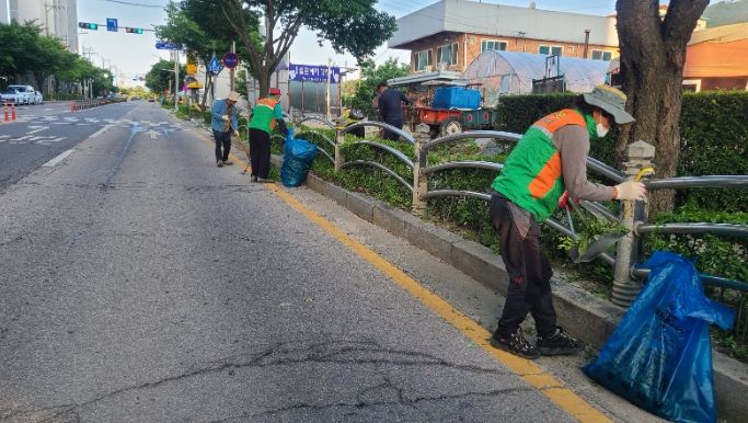 포천시, 신읍동 도시계획도로 쾌적한 가로환경 조성