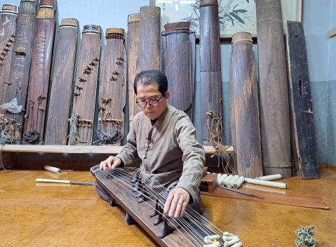 악기장(현악기 제작) 보유자 인정 예고_고수환 씨