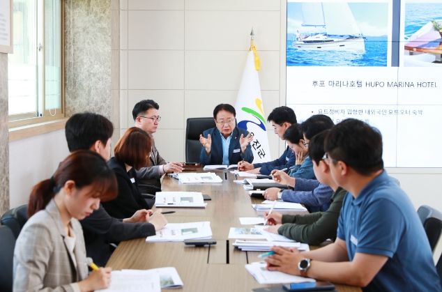 울진군, 정책홍보관 6월 정책회의 개최