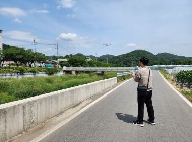 김천시 대항면 드론을 활용한 상시 감시 활동