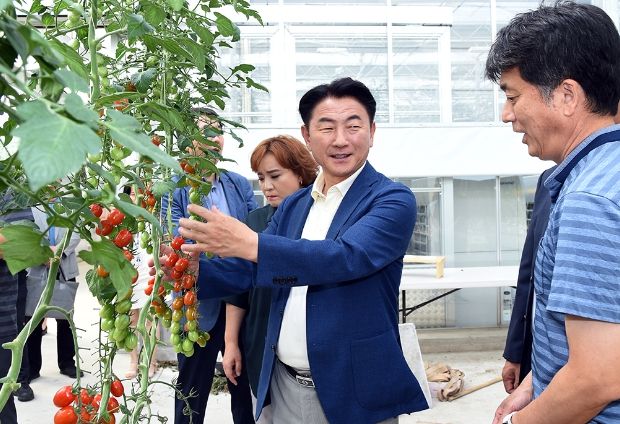 김동근 의정부시장, 발달장애 우수사례 현장 방문