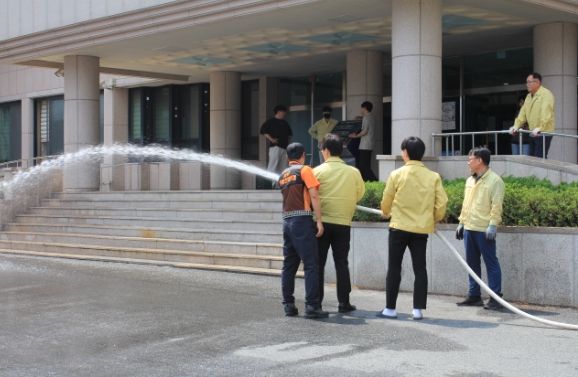 이천교육지원청 합동소방훈련