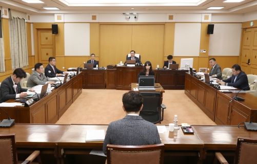대전시의회 제271회 제1차 정례회 산업건설위원회 2차 회의 개최