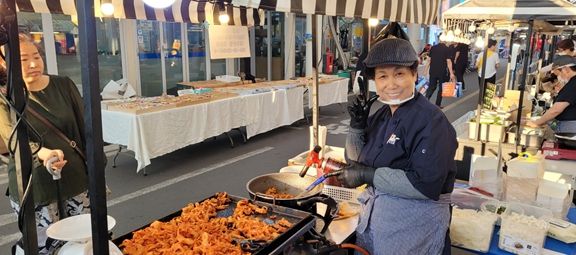 경산시, 식중독 예방을 위한 '별찌야시장'위생지도